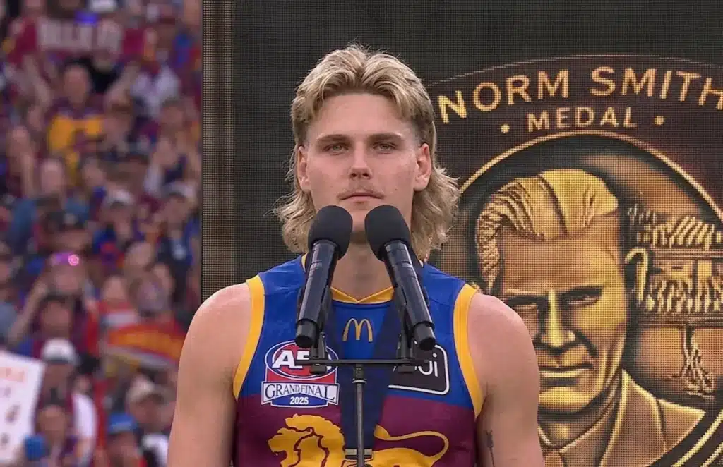 A Player Awarded the Norm Smith Medal 